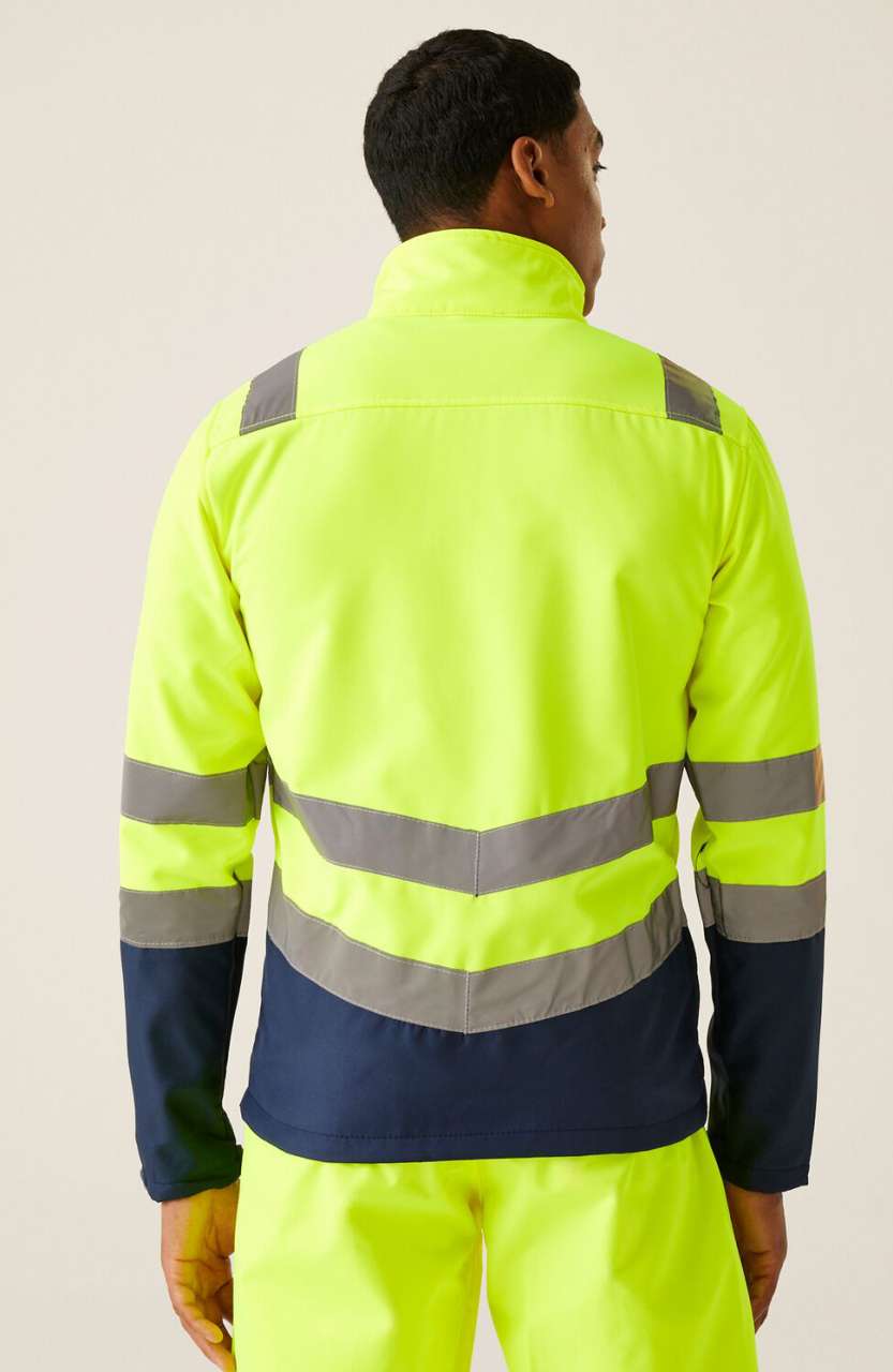 RETRA722 - PRO HI-VIS SOFTSHELL JACKET