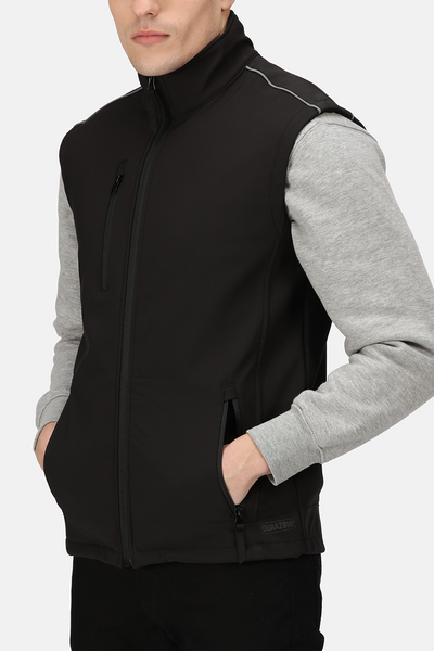 RETRA813 - SANDSTORM - SOFTSHELL RIPSTOP BODYWARMER