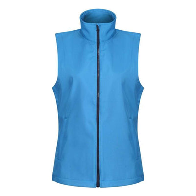 RETRA845 - WOMEN'S ABLAZE PRINTABLE SOFTSHELL BODYWARMER