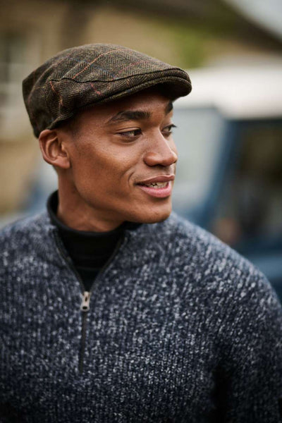 RETRC338 - ACRE TWEED-EFFECT FLATCAP