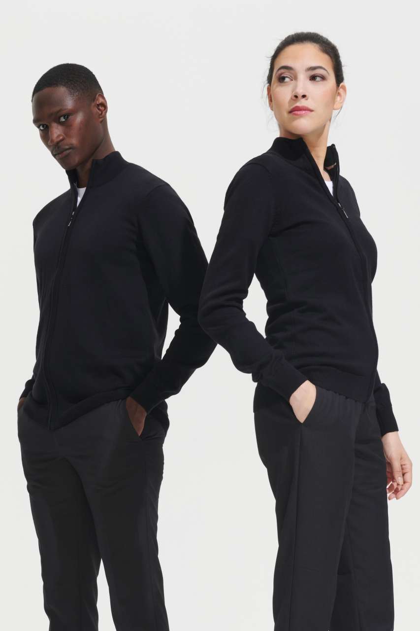 SO00550 - SOL'S GORDON WOMEN ZIPPED KNITTED CARDIGAN