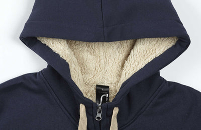 SO00584 - SOL'S SHERPA - UNISEX ZIPPED JACKET WITH "SHERPA" LINING