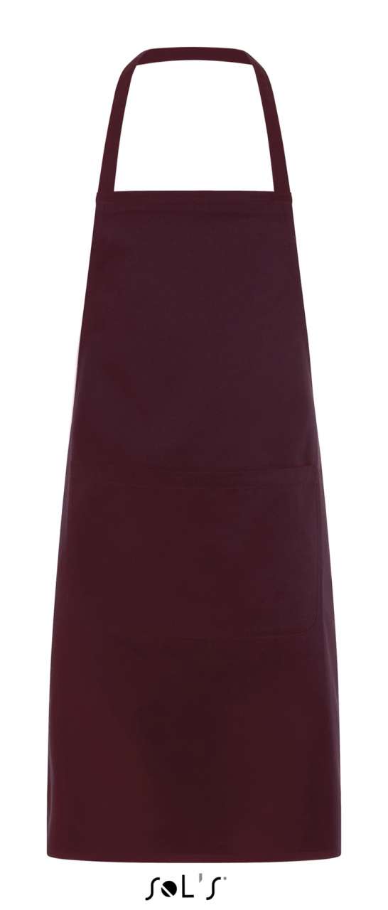 SO01744 - SOL'S GRAMERCY - LONG APRON WITH POCKET