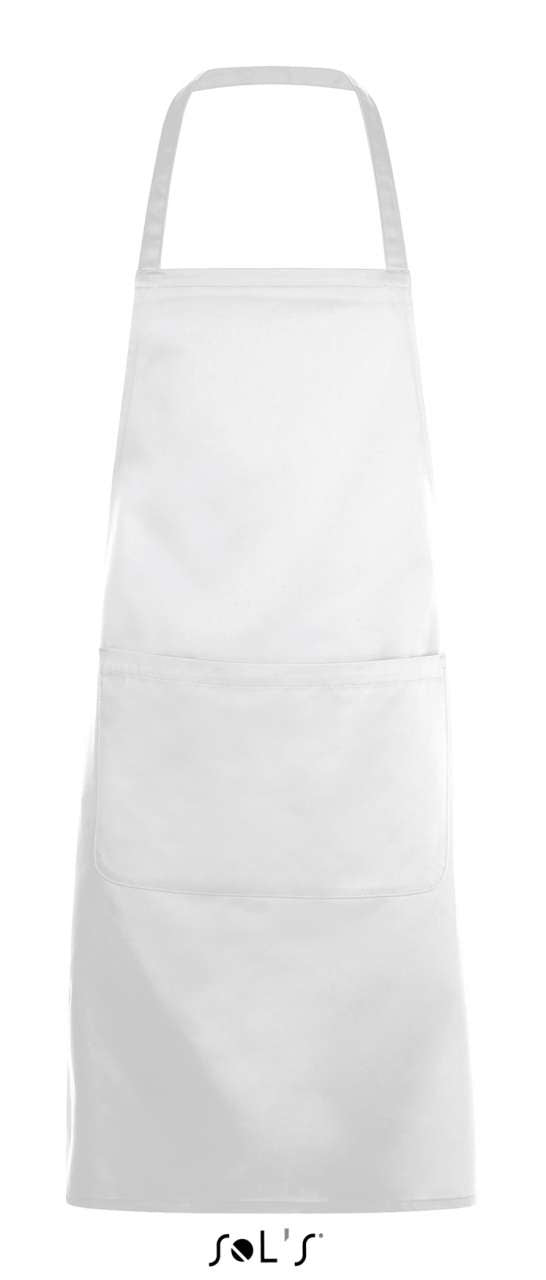 SO01744 - SOL'S GRAMERCY - LONG APRON WITH POCKET