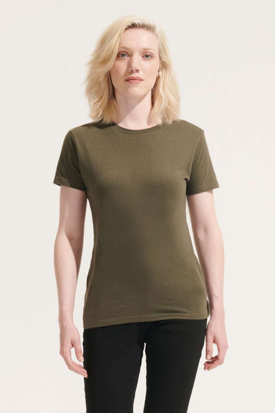 SO01825 - SOL'S REGENT WOMEN - ROUND COLLAR T-SHIRT – Mărimi L, XL
