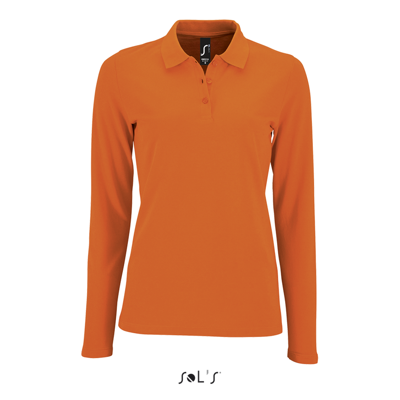 SO02083 - SOL'S PERFECT LSL WOMEN - LONG-SLEEVE PIQUÉ POLO SHIRT