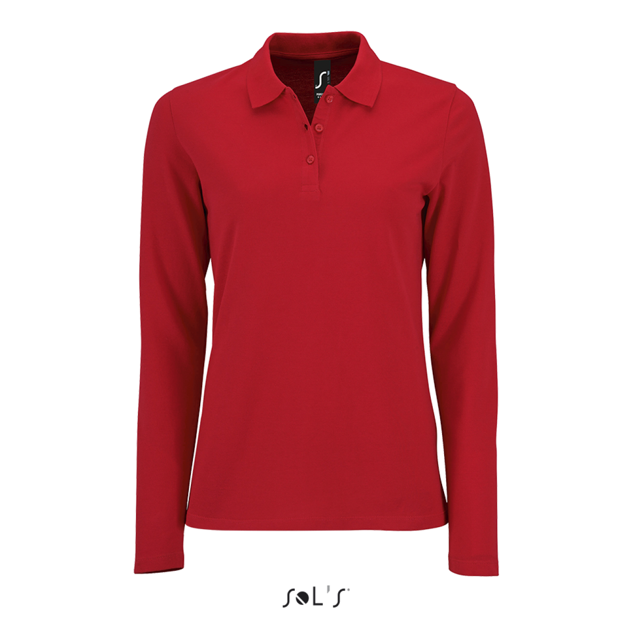 SO02083 - SOL'S PERFECT LSL WOMEN - LONG-SLEEVE PIQUÉ POLO SHIRT
