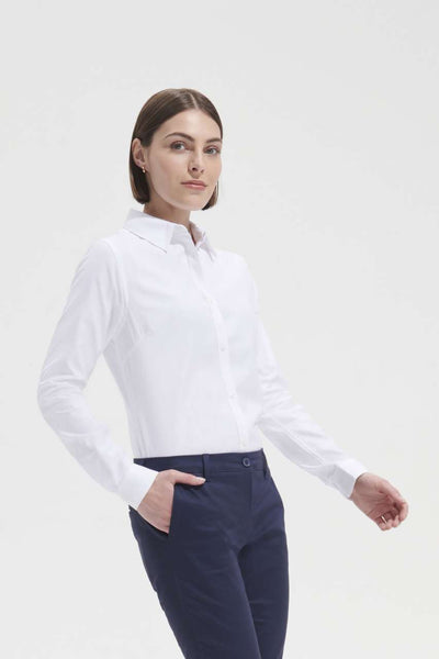 SO02103 - SOL'S BRODY WOMEN - HERRINGBONE SHIRT