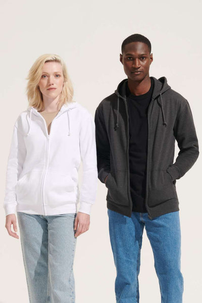 SO03812 - SOL'S CARTER - UNISEX FULL-ZIP HOODIE