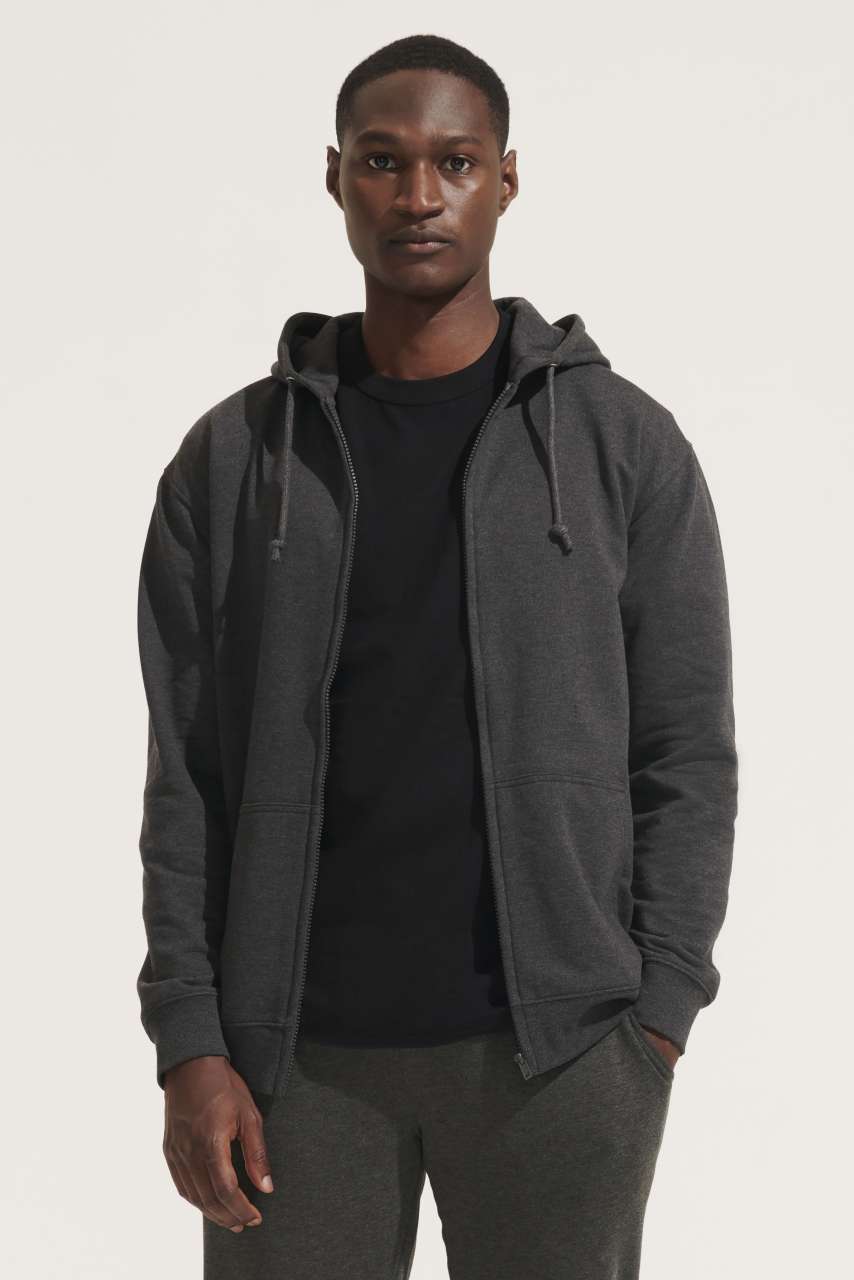 SO03812 - SOL'S CARTER - UNISEX FULL-ZIP HOODIE