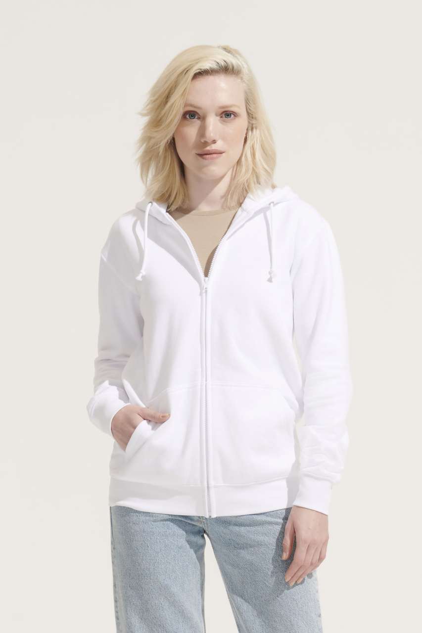 SO03812 - SOL'S CARTER - UNISEX FULL-ZIP HOODIE