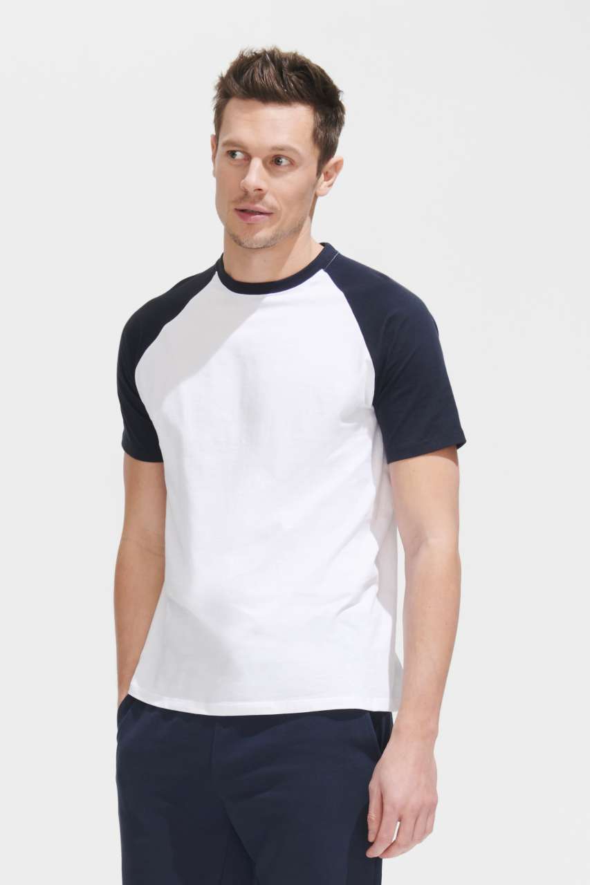 SO11190 - SOL'S FUNKY - MEN'S 2-COLOUR RAGLAN SLEEVES T-SHIRT