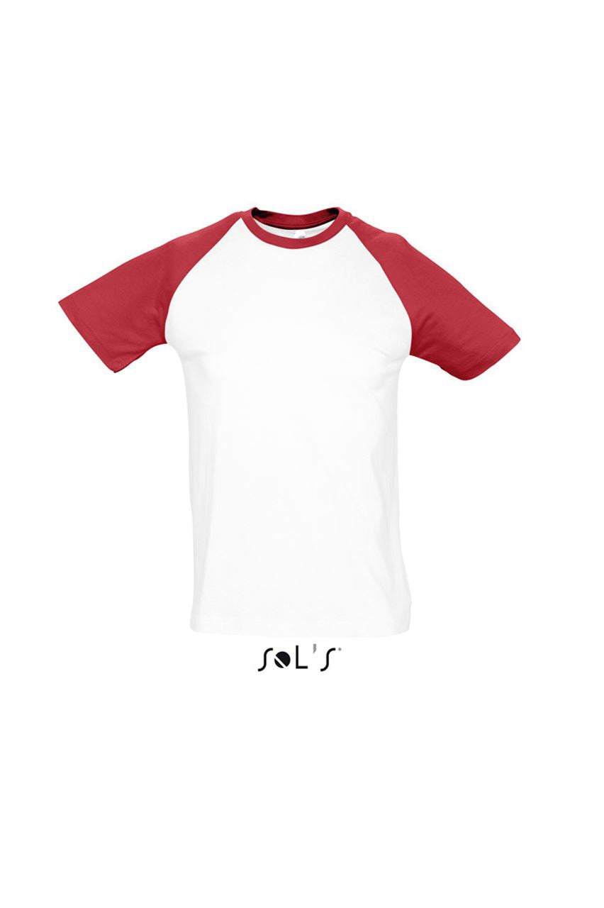 SO11190 - SOL'S FUNKY - MEN'S 2-COLOUR RAGLAN SLEEVES T-SHIRT