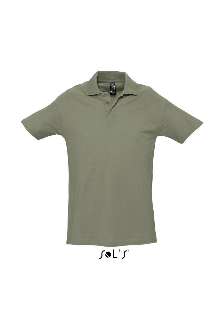 SO11362 - SOL'S SPRING II - MEN’S PIQUE POLO SHIRT – Mărimi 2XL, 3XL, 4XL, 5XL, S, M, L