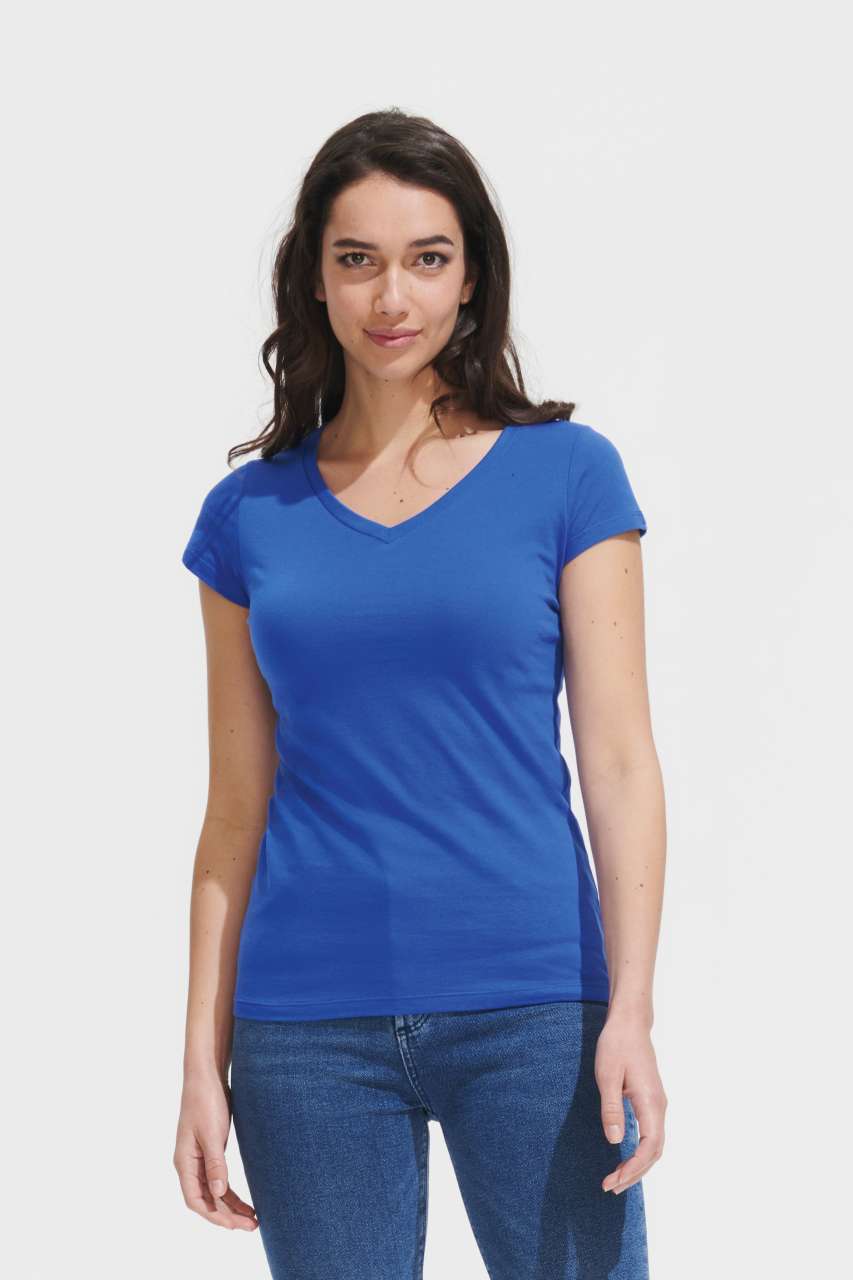 SO11388 - SOL'S MOON - WOMEN’S V-NECK T-SHIRT