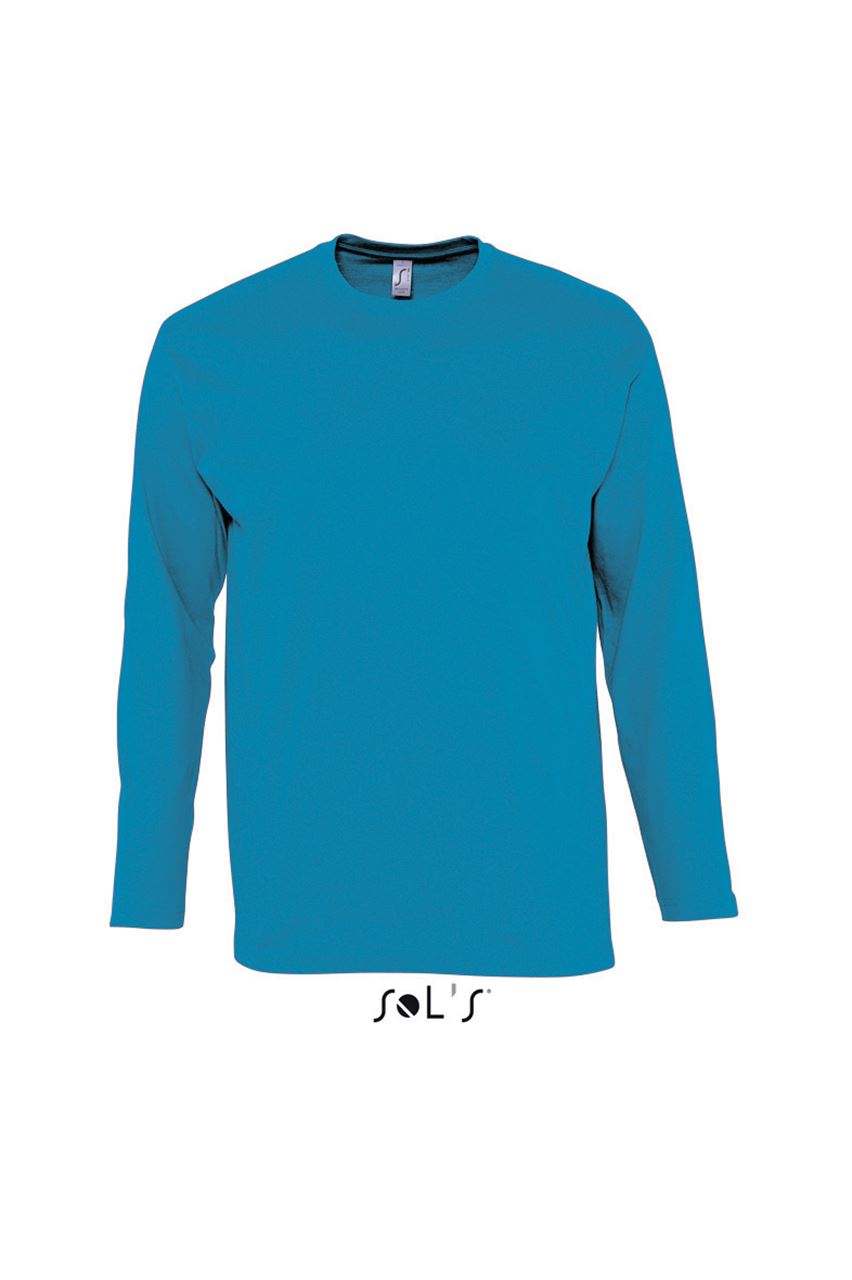 SO11420 - SOL'S MONARCH - MEN'S ROUND COLLAR LONG SLEEVE T-SHIRT