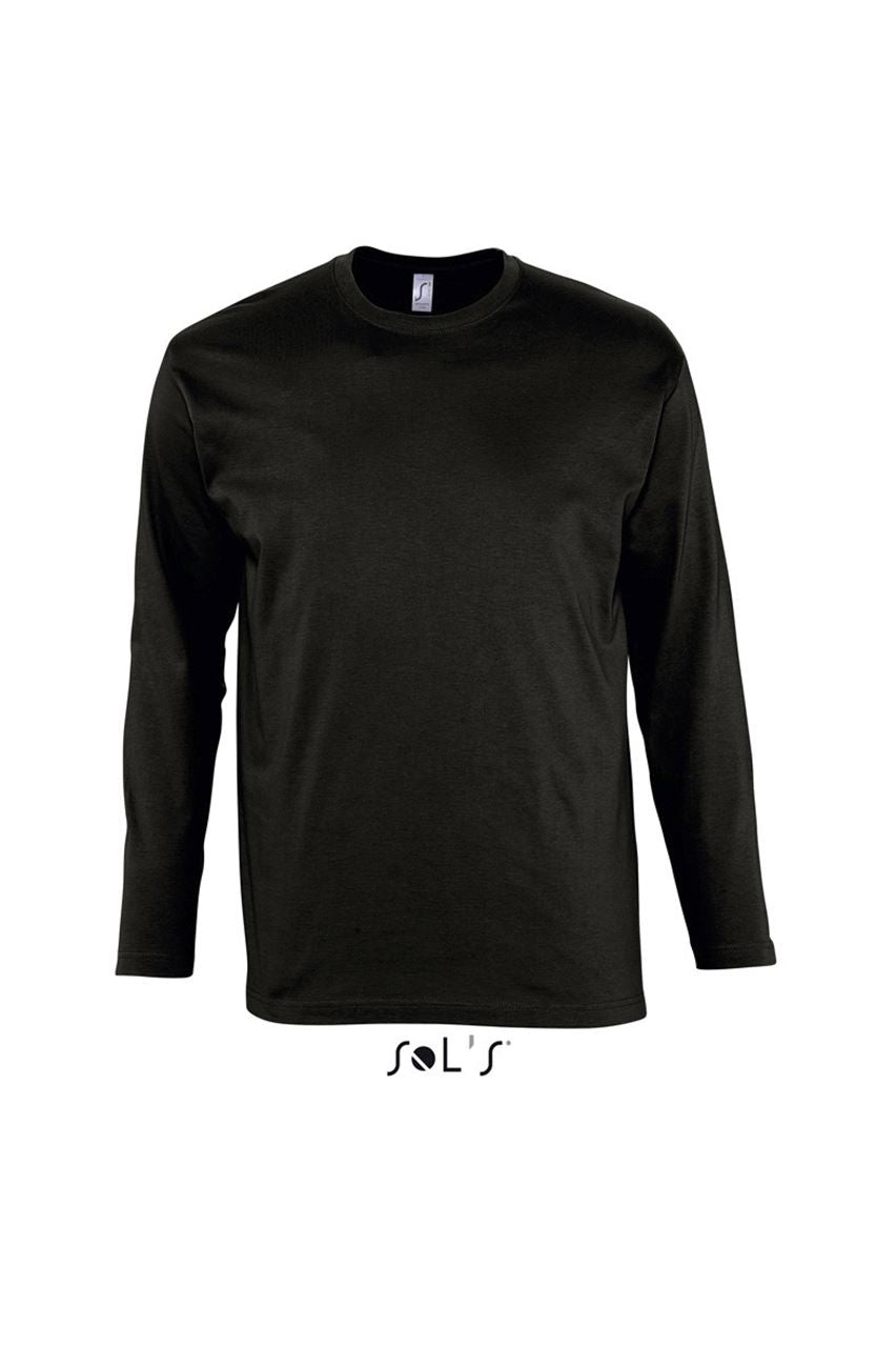 SO11420 - SOL'S MONARCH - MEN'S ROUND COLLAR LONG SLEEVE T-SHIRT