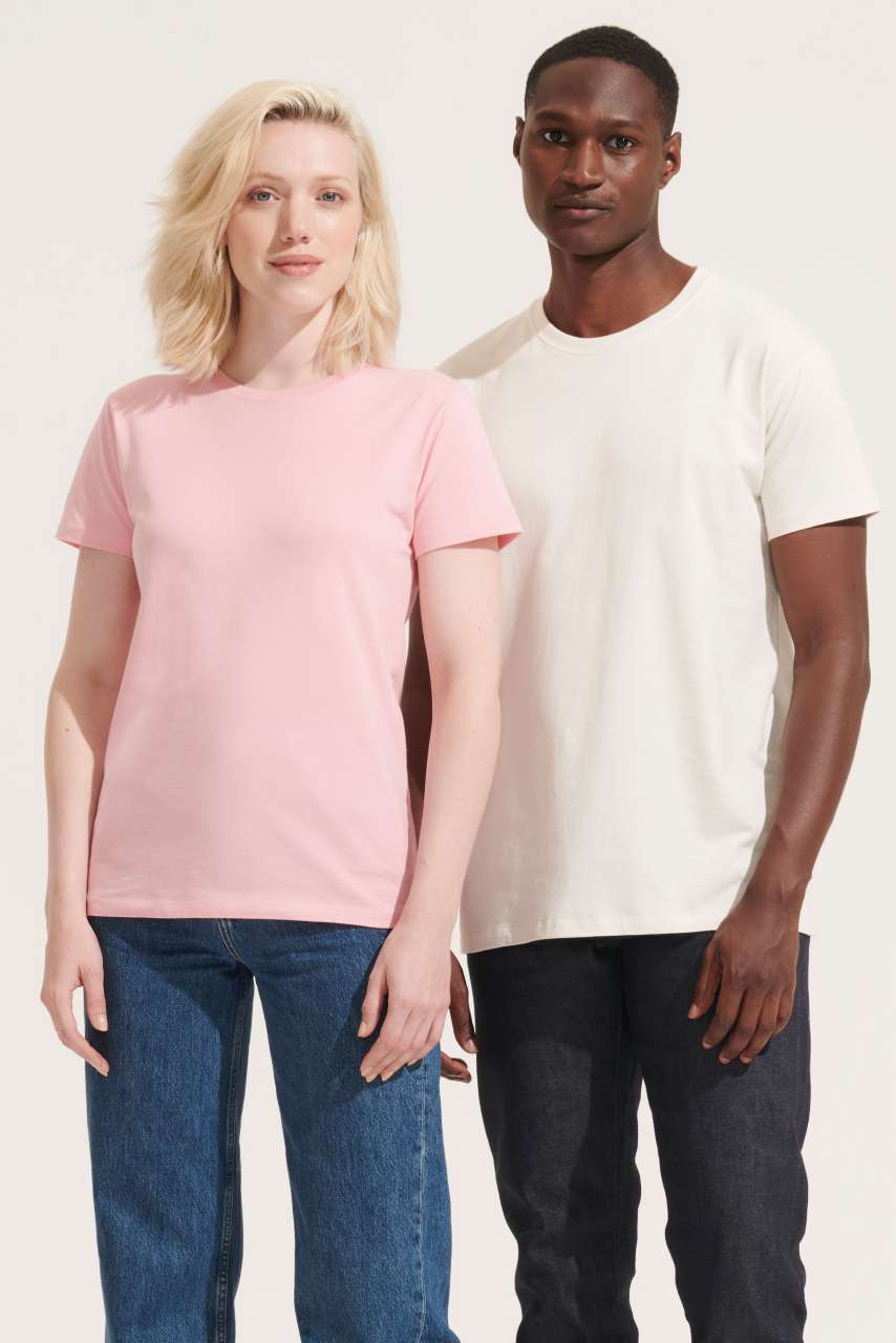 SO11502 - SOL'S IMPERIAL WOMEN - ROUND COLLAR T-SHIRT – Mărimi 2XL, 3XL, S