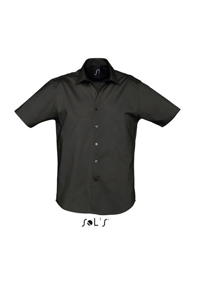 SO17030 - SOL'S BROADWAY - SHORT SLEEVE STRETCH MEN'S SHIRT