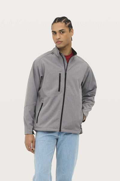 SO46600 - SOL'S RELAX - MEN'S SOFTSHELL ZIPPED JACKET