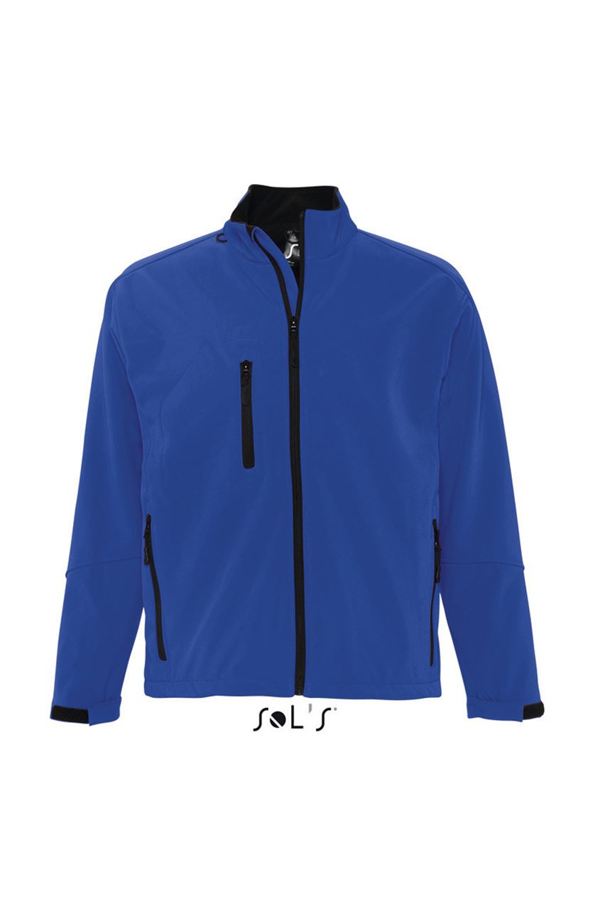 SO46600 - SOL'S RELAX - MEN'S SOFTSHELL ZIPPED JACKET