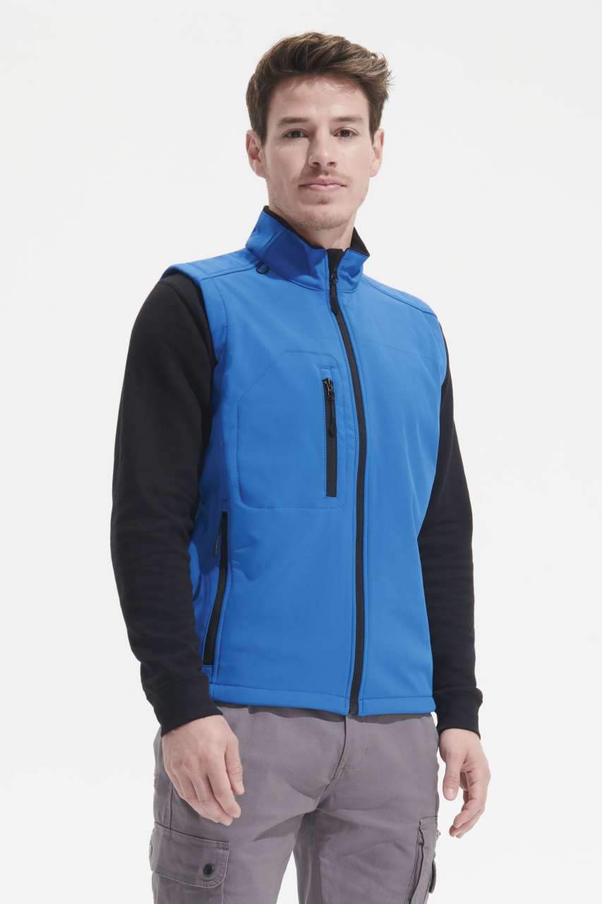 SO46601 - SOL'S RALLYE MEN - SLEEVELESS SOFTSHELL JACKET