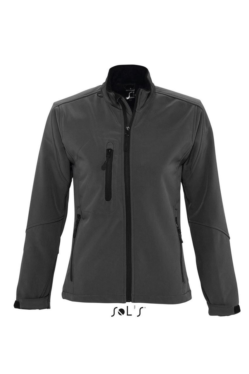 SO46800 - SOL'S ROXY - WOMEN'S SOFTSHELL ZIPPED JACKET