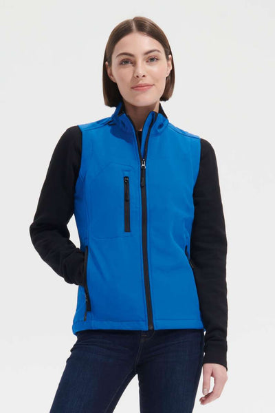 SO46801 - SOL'S RALLYE WOMEN - SLEEVELESS SOFTSHELL JACKET