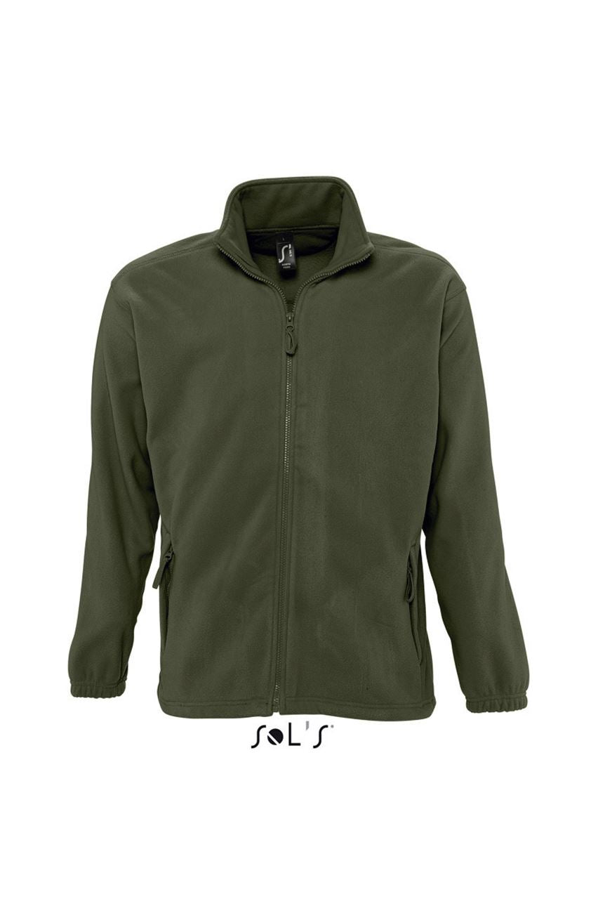 SO55000 - SOL'S NORTH MEN - ZIPPED FLEECE JACKET – Mărimi M, L, XL