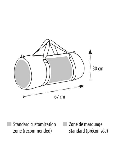 SO72600 - SOL'S SOHO 67 - LARGE 420D POLYESTER TRAVEL BAG