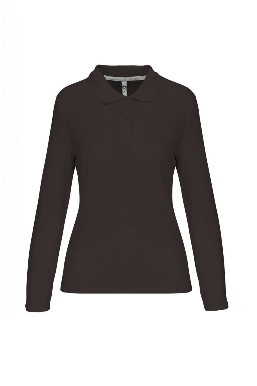 WK277 - LADIES' LONG-SLEEVED POLO SHIRT