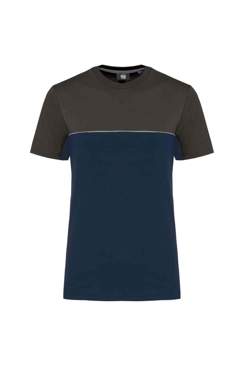 WK304 - UNISEX ECO-FRIENDLY SHORT SLEEVE TWO-TONE T-SHIRT