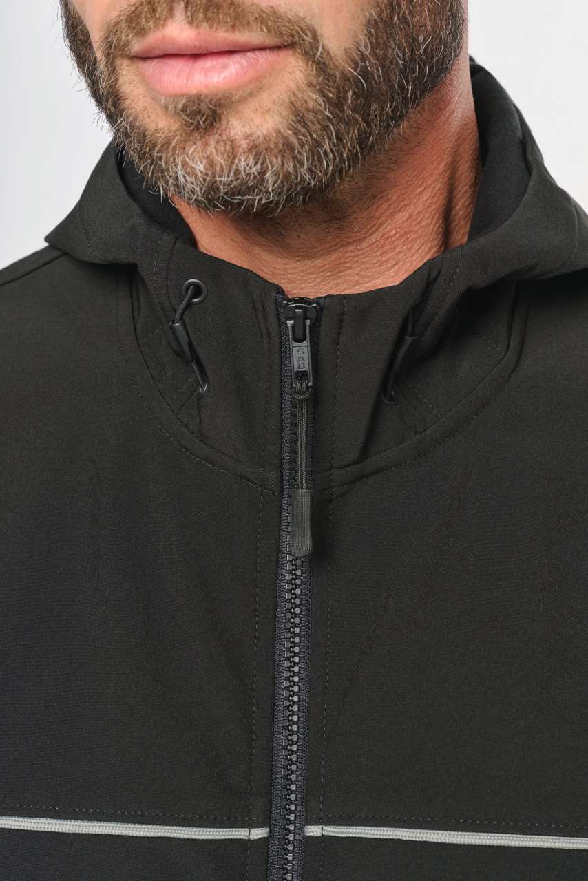 WK450 - UNISEX 3-LAYER TWO-TONE BIONIC SOFTSHELL JACKET