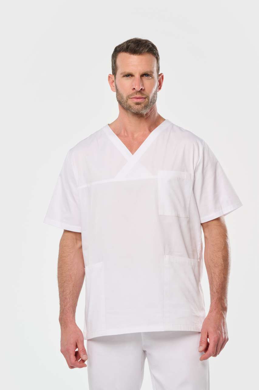 WK504 - UNISEX SHORT SLEEVE COTTON TUNIC