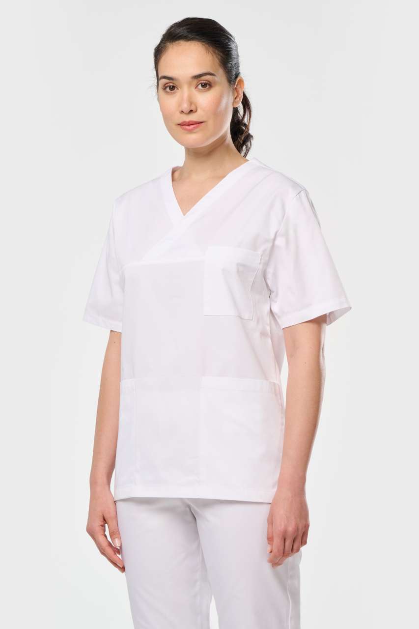 WK504 - UNISEX SHORT SLEEVE COTTON TUNIC