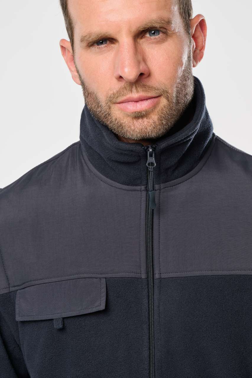 WK9105 - FLEECE JACKET WITH REMOVABLE SLEEVES