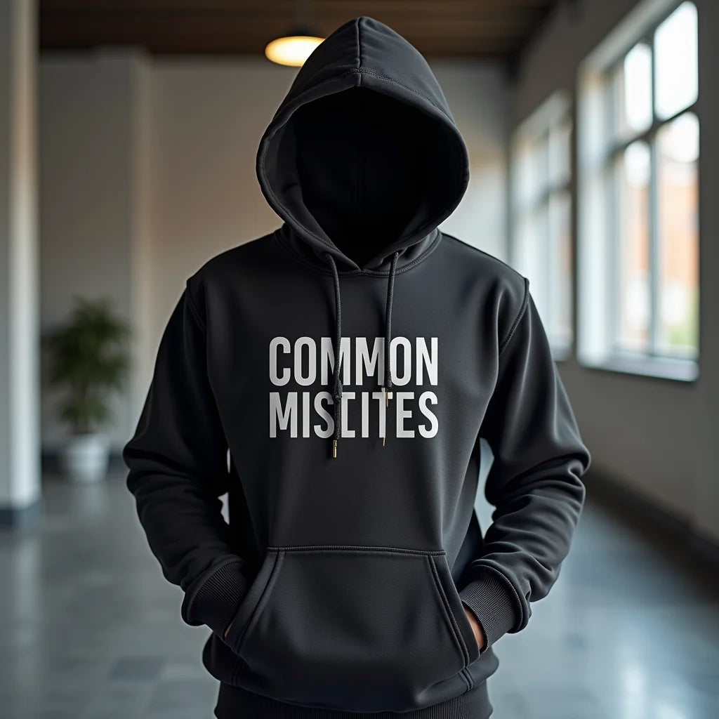 Hanorace Personalizate - Greșeli frecvente la hanorace personalizate și cum le eviți