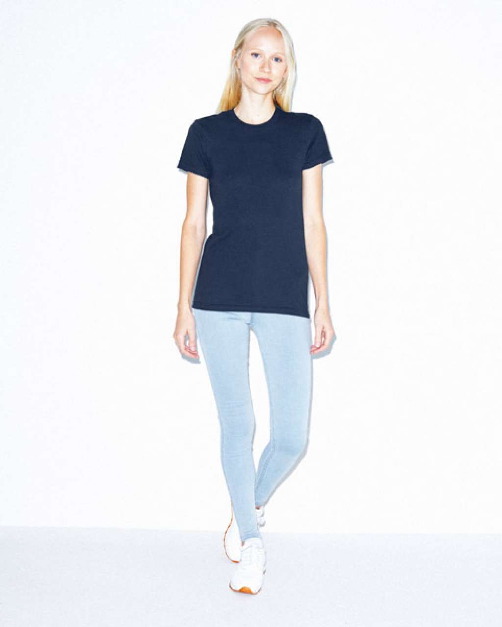 AA2102 - WOMEN'S FINE JERSEY SHORT SLEEVE T-SHIRT