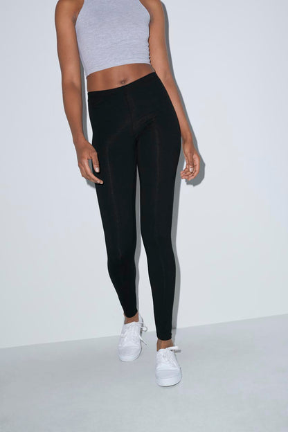AA8328 - WOMEN'S COTTON SPANDEX JERSEY LEGGING