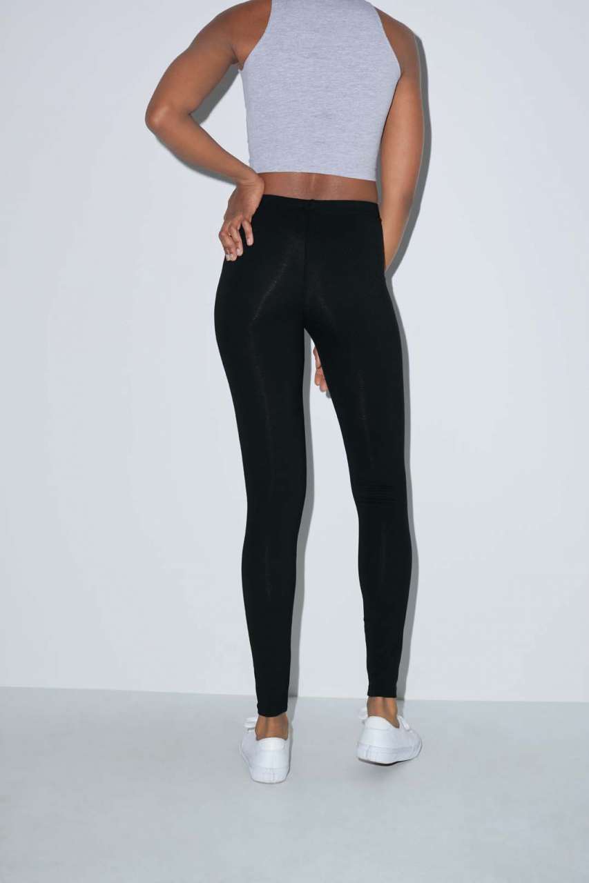 AA8328 - WOMEN'S COTTON SPANDEX JERSEY LEGGING