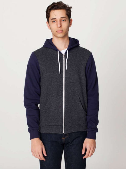 AAF497 - UNISEX FLEX FLEECE ZIP HOODIE