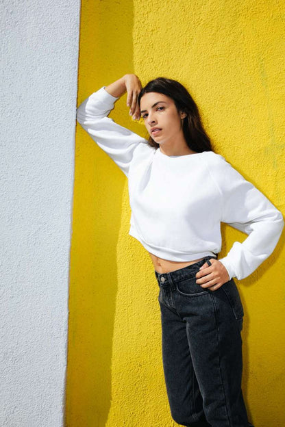 AARSAF3451 - WOMEN'S FLEX FLEECE CROP PULLOVER