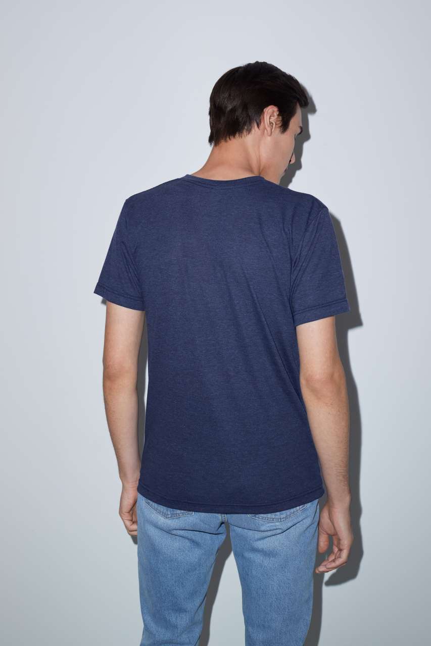 AATR461 - UNISEX TRI-BLEND SHORT SLEEVE V-NECK T-SHIRT