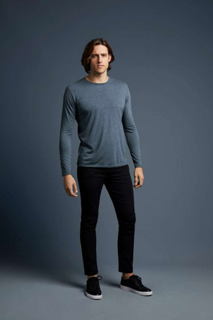 AN6740 - ADULT TRI-BLEND LONG SLEEVE TEE