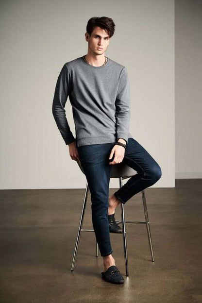 AN73000 - UNISEX LIGHT TERRY CREW