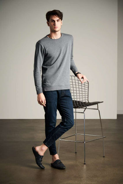 AN73000 - UNISEX LIGHT TERRY CREW