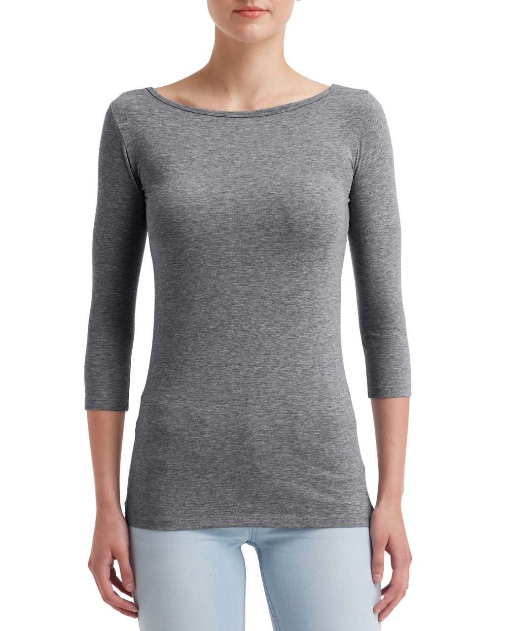 ANL2455 - WOMEN'S STRETCH 3/4 SLEEVE TEE