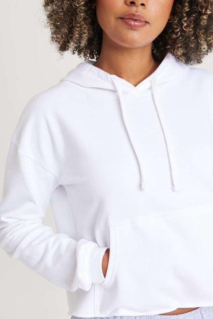AWJH016 - WOMEN'S CROPPED HOODIE