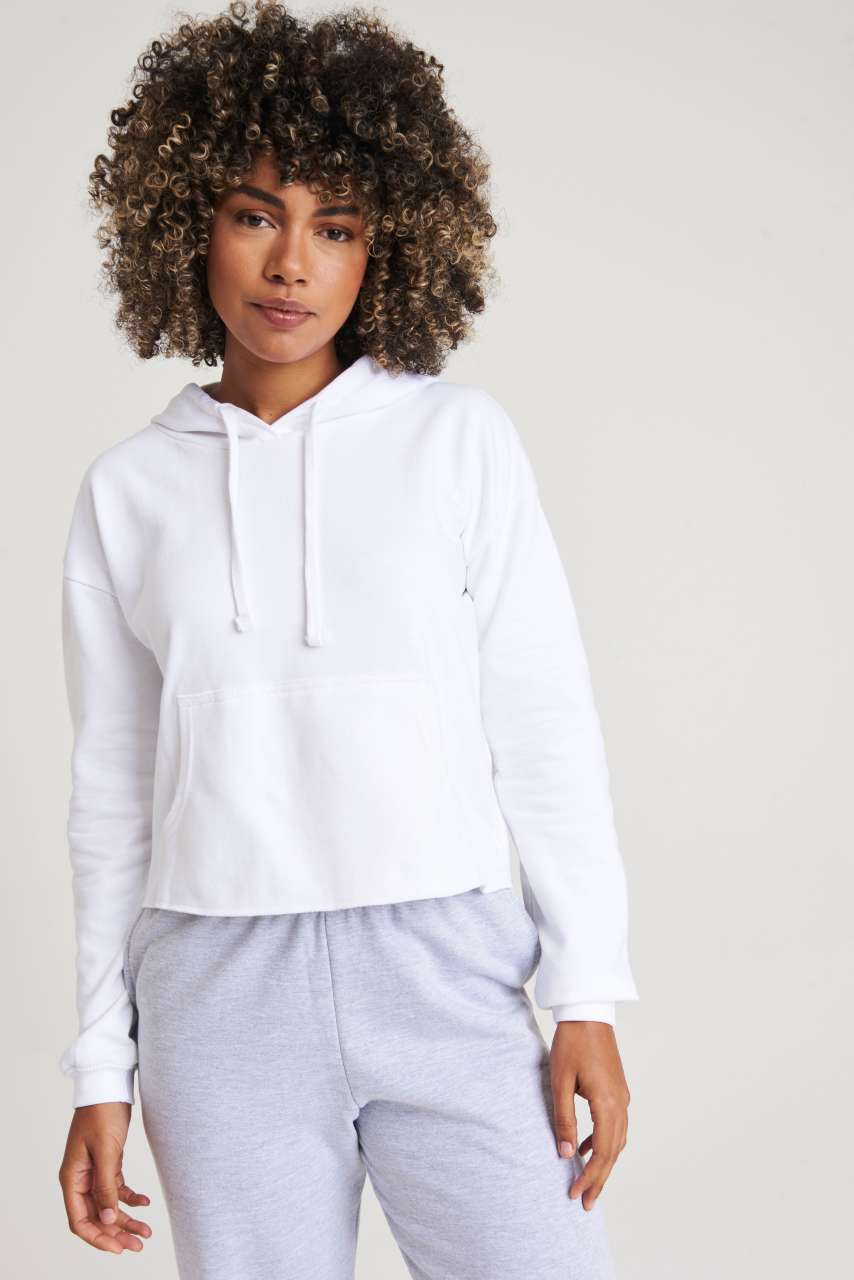 AWJH016 - WOMEN'S CROPPED HOODIE