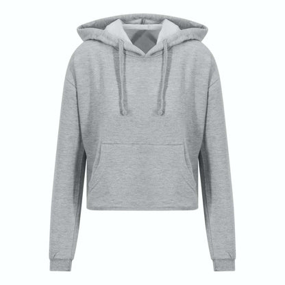 AWJH016 - WOMEN'S CROPPED HOODIE